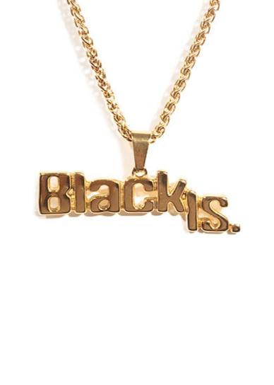 Black Is. Signature Pendant Chain (EXCLUSIVE PRE-ORDER)